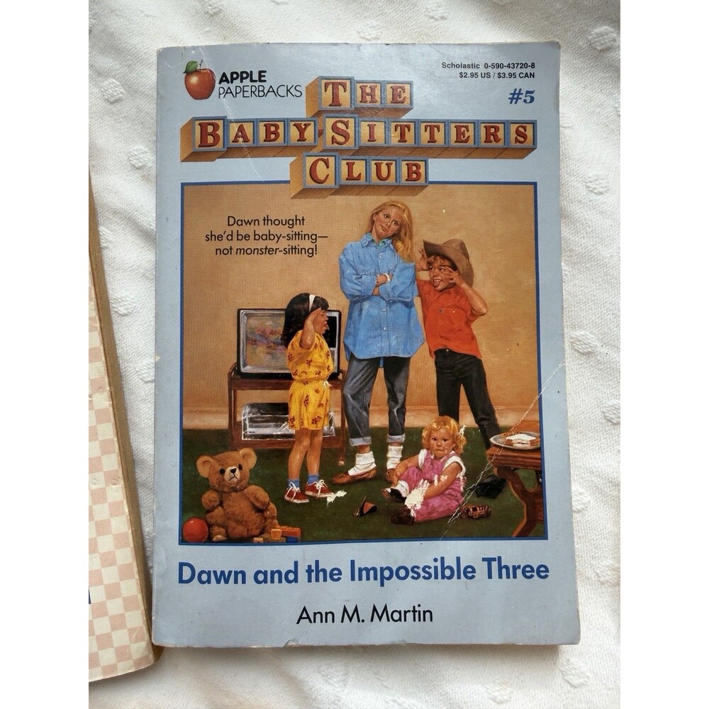 Baby-Sitters Club Book Lot of 5 Ann M. Martin Vintage Scholastic Paperbacks - Picture 5 of 12